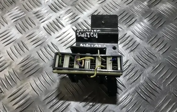 Panel lighting control switch