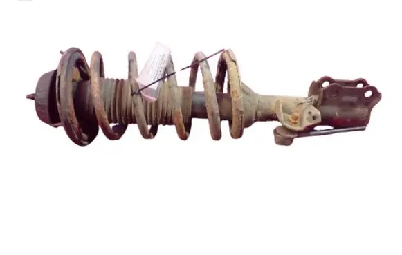 Front shock absorber with coil spring