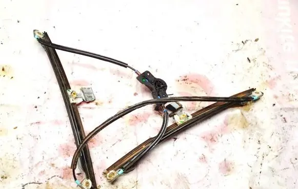 Sliding door window regulator with motor