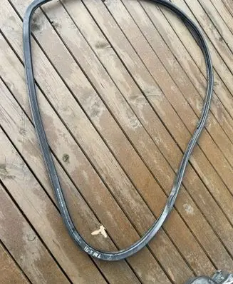 Volkswagen ID.5 Front door rubber seal 11A867911B