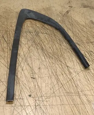 BMW 5 GT F07 Rear side glass trim 7196419