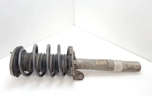 Front shock absorber with coil spring