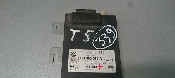Volkswagen Transporter - Caravelle T4 Auxiliary heating control unit/module 3D0963513A