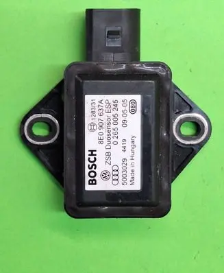 Audi A4 S4 B6 8E 8H ESP acceleration yaw rate sensor 8E0907637A 5003029 0265005245