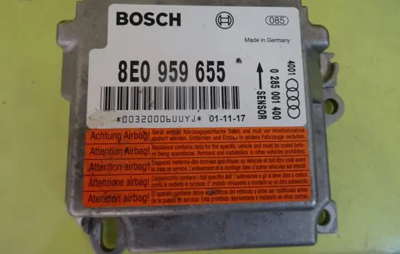 Audi A4 S4 B6 8E 8H Airbag control unit/module 8E0959655 0285001400