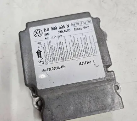 Volkswagen Golf Plus Airbag control unit/module 1K0909605N 0038ED0CUUXE 18050308A