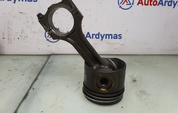 Piston with connecting rod