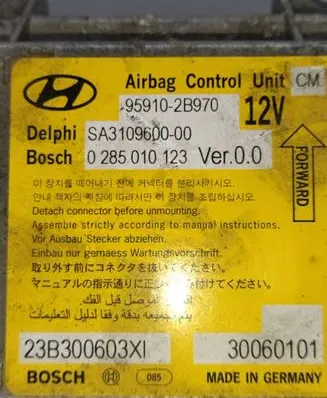 Hyundai Santa Fe Airbag control unit/module 0285010123 SA310960000 959102B970