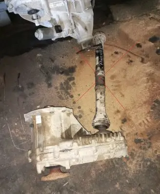 Volkswagen Amarok Gearbox transfer box case 