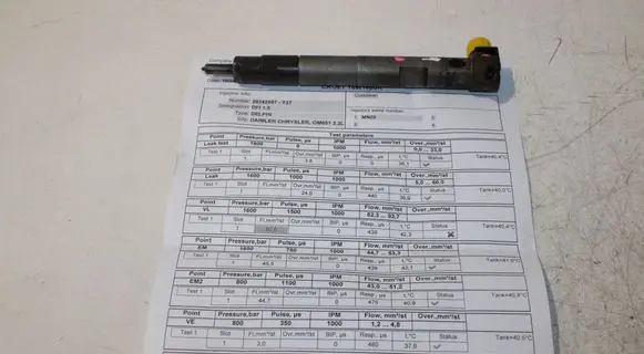 Mercedes-Benz Sprinter W906 Fuel injector 28342997