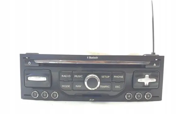 Peugeot 3008 I Radio/CD/DVD/GPS head unit 96661984XT
