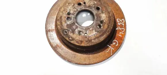 Honda CR-V Rear brake disc neventiliuojamas