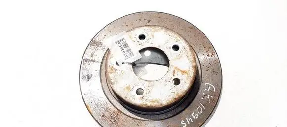 Nissan Almera Tino Rear brake disc neventiliuojamas