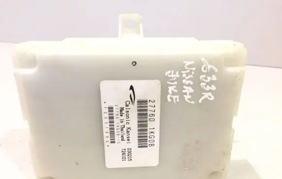 Nissan Juke I F15 Air conditioner control unit module 277601KG0B F2331962 030215