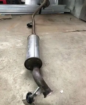 Opel Mokka B Muffler/silencer Psa4410