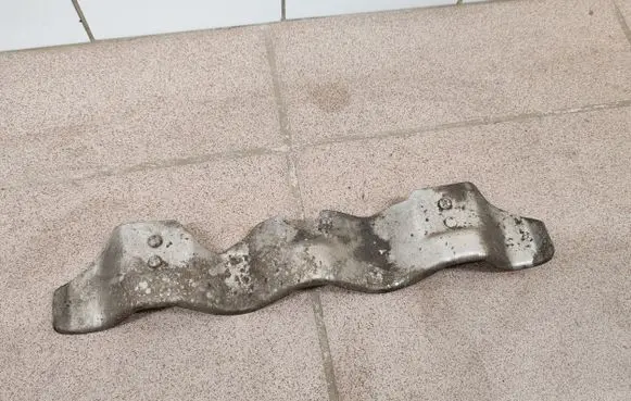 Heat shield in engine bay