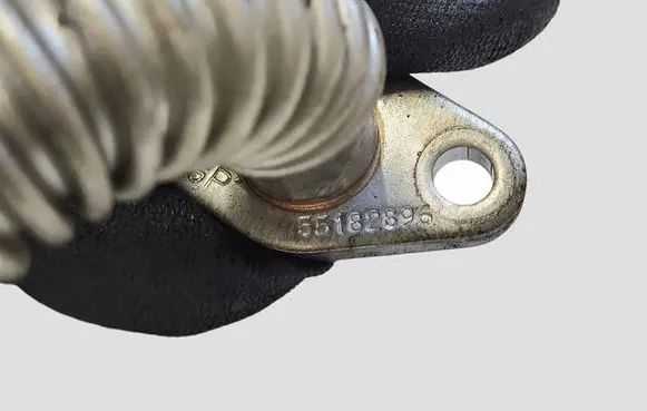 Opel Zafira B EGR valve line/pipe/hose 55182896