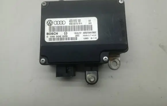 Audi A8 S8 D3 4E Battery control module 4E0915181 0199000006