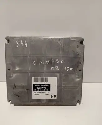 Toyota Corolla Verso E121 Engine control unit/module 896610F091 1758009430 MB1758009430
