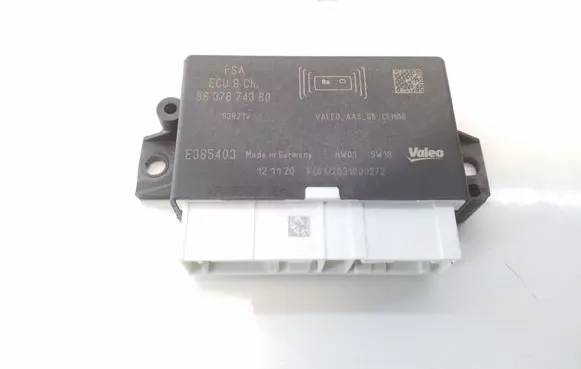Peugeot 2008 II Parking PDC control unit/module 9837674380