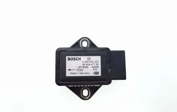 Peugeot 307 ESP acceleration yaw rate sensor 9645447780 0265005253 0018048