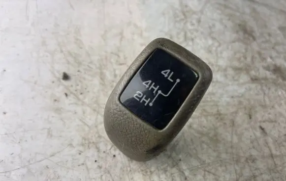 Gear lever shifter trim leather/knob