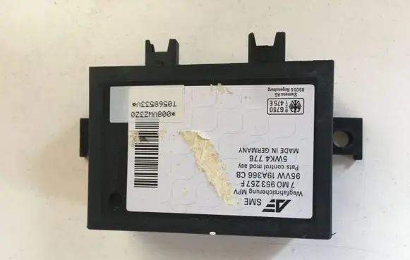 Volkswagen Sharan Immobilizer control unit/module 7M0953257F 5WK4776