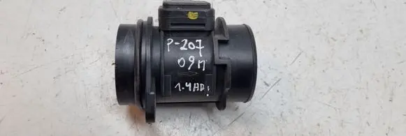 Peugeot 207 Mass air flow meter 9647144080