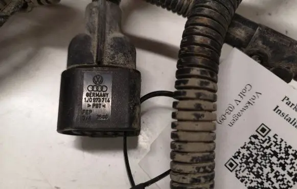 Volkswagen Golf V Parking sensor (PDC) wiring loom 1J0973714