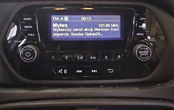 Fiat Tipo Radio/CD/DVD/GPS head unit 735711979 IMPRK1449536