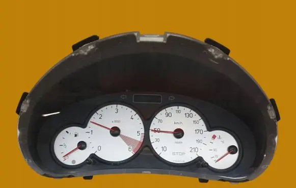 Peugeot 206 Speedometer (instrument cluster) 9659729080