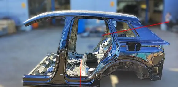 Audi Q6 e-tron Rear quarter panel