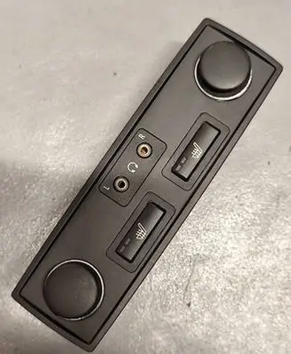 BMW X5 E70 Seat heating switch 6963376 51166963376