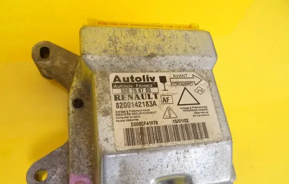 Renault Laguna II Airbag control unit/module 8200142183A 550758700
