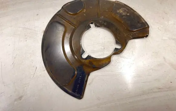 Dodge Charger Front brake disc dust cover plate 