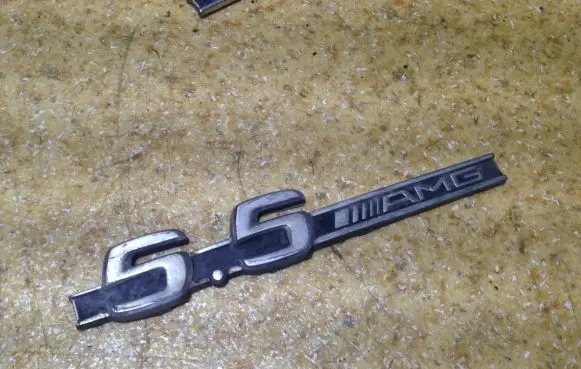 Mercedes-Benz CL C215 Fender model badge letters 