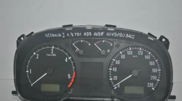 Skoda Octavia Mk1 (1U) Speedometer (instrument cluster) 1U1919034G 1100089289