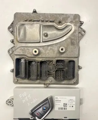 BMW 5 F10 F11 Engine ECU kit and lock set 8639582 170342683 0261S11545