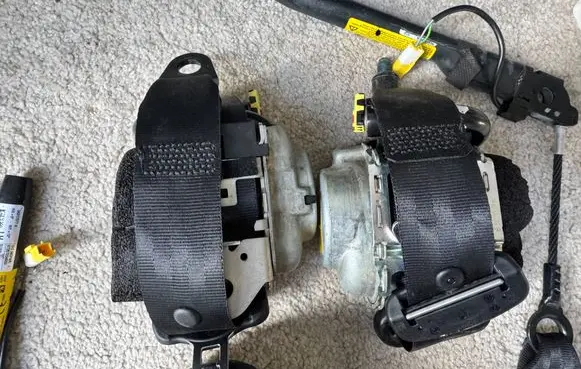 Fiat 500X Roof seat belt 34317377A 07357034560 93257
