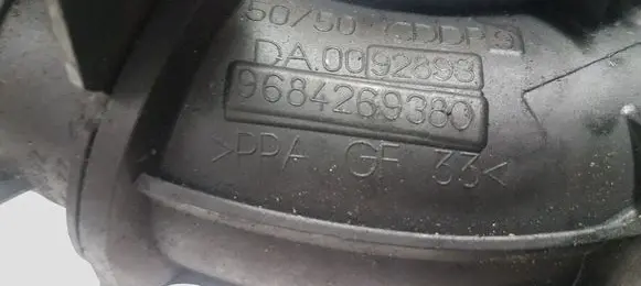 Citroen C5 Throttle valve 9684269380