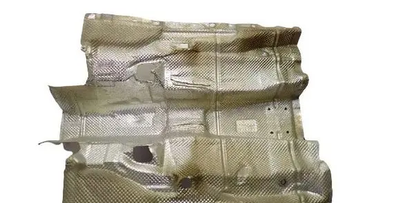 Audi A7 S7 4K8 Heat shield in engine bay 4K0804160E