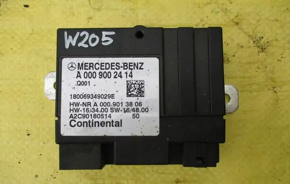 Mercedes-Benz C W205 Fuel injection pump control unit/module A0009002414
