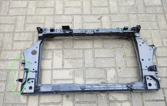 Renault Captur II Radiator support slam panel 625009677R