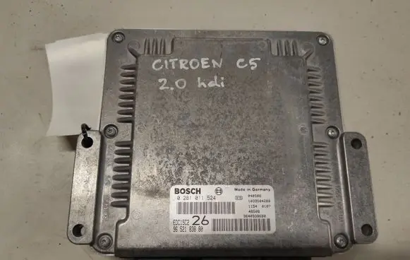 Citroen C5 Engine control unit/module 0281011524