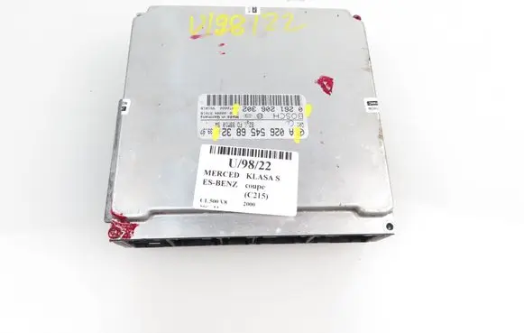 Mercedes-Benz CL C215 Engine control unit/module A0265456832