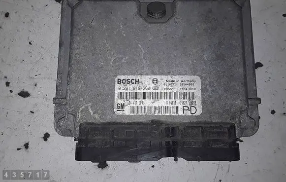 Opel Zafira A Engine control unit/module 0281010268 24417169