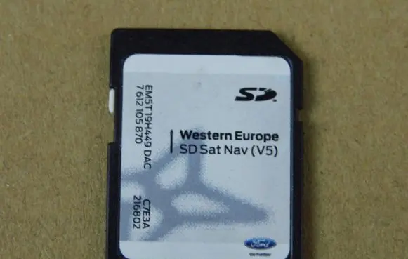 Ford Fiesta Navigation maps CD/DVD EM5T19H449DAC