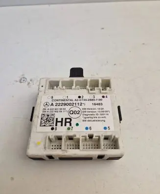 Mercedes-Benz C W205 Door control unit/module A2229002112 A2229015903 A2229025411