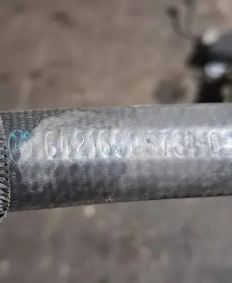 BMW 5 E60 E61 Engine coolant pipe/hose 6985734