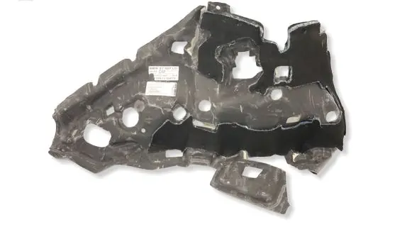 BMW X7 G07 Rear arch fender liner splash guards 7434360MWGK
